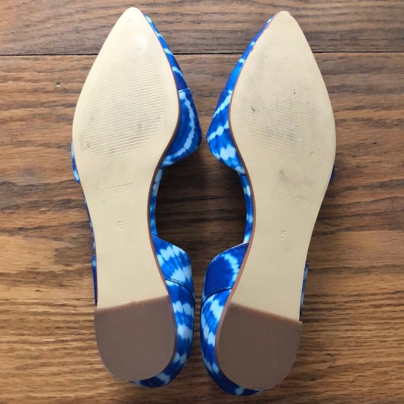 J.Crew tie-dye flats - Picture 2 of 3